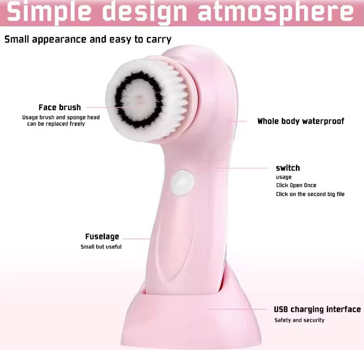 Electric Facial Cleaning Brush
