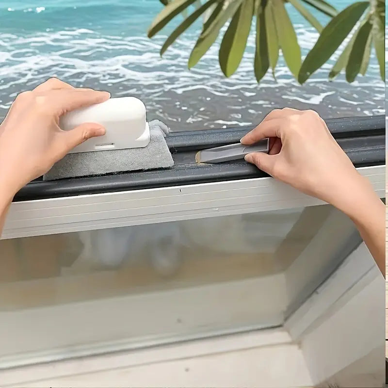 Multifunctional Cleaning Brush - Window Rail Cleaning Brush